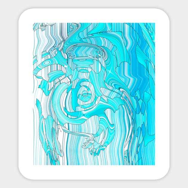 Digital abstract art 3.14 Sticker by EpiPri
